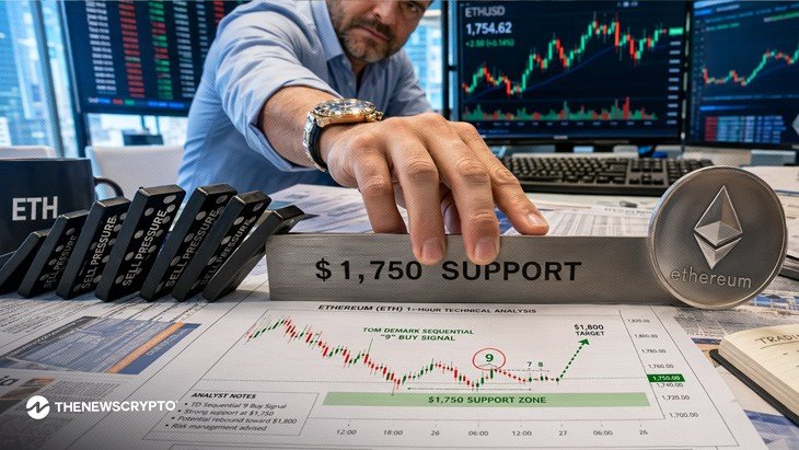 Ethereum (ETH) Faces a Crucial Test at $1,750: Can Buyers Sustain the Recovery?