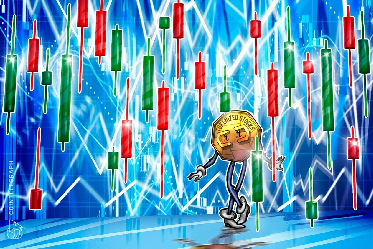 Tokenized stock transfers surge 105% in a month to $8.4B