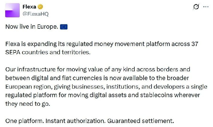 Flexa Expands Crypto Payments Across 37 European Markets