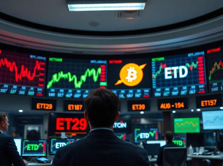 US Bitcoin ETFs See $84.9M Net Outflow, Ending Three-Day Inflow Streak