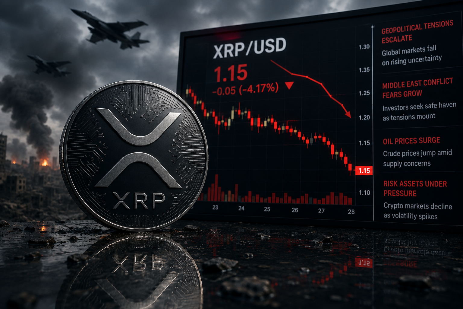 XRP’s $1 defence faces a brutal test as ETF demand starts to crack