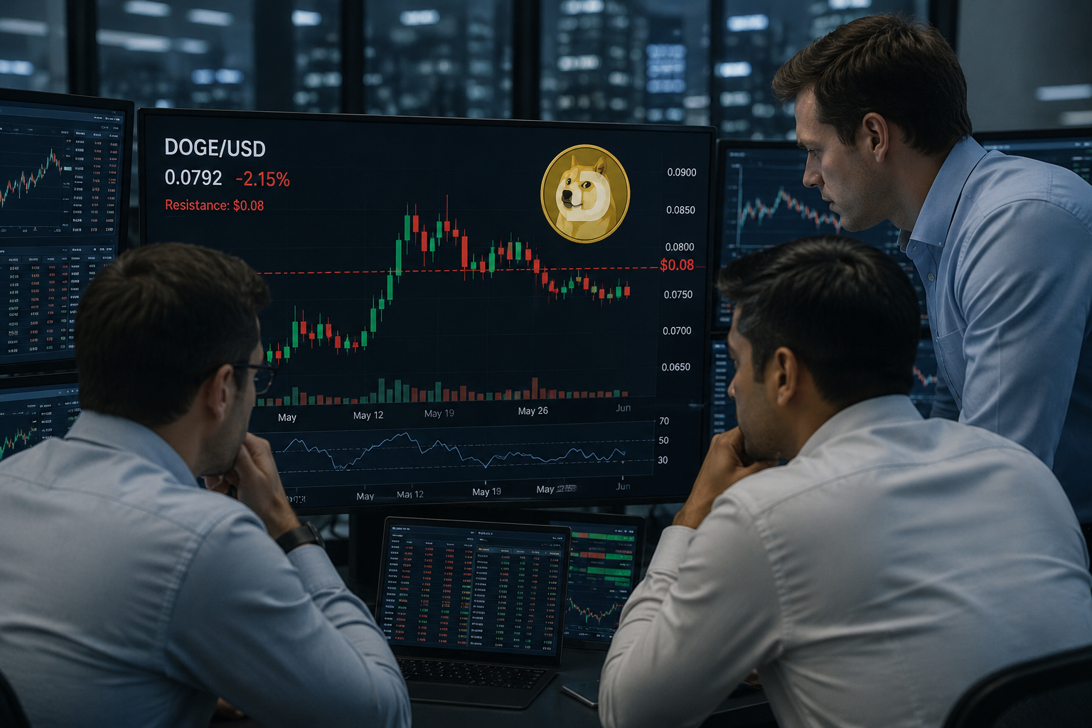 Can Dogecoin hold $0.07 as Iran shock keeps crypto traders nervous?