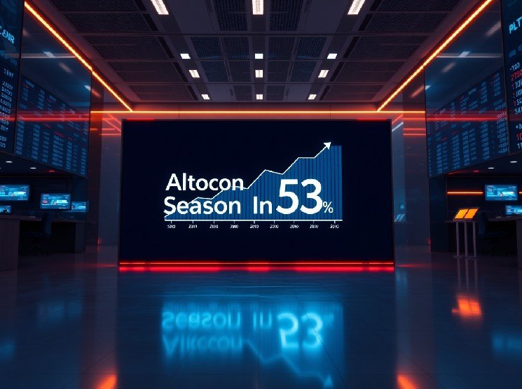 Altcoin Season Index Holds at 53: Market Sentiment in Neutral Territory