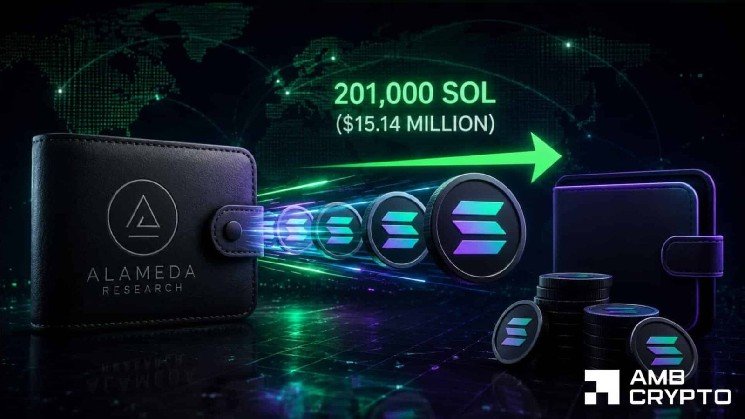 Alameda Research moves $15.1M in SOL – Can Solana hold $70?