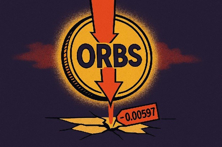 ORBS Price Drop Hits 11% in One Hour — Can $0.00597 Hold?