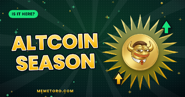 Altcoin Season Signals: MemeToro AI Agent Presale Positioned For Breakout