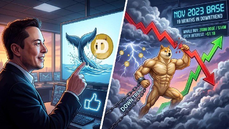 Musk Support and Whale Buying: Can Dogecoin Break Its Downtrend?