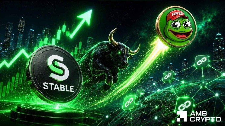 STABLE surges 16% as StableSwap launch drives 167K transactions: $0.05 in sight?