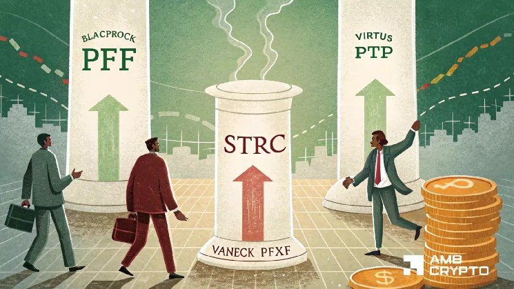 BlackRock, VanEck, Virtus InfraCap pour $756M into STRC – Details