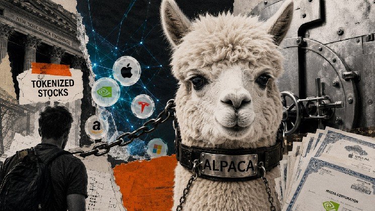 Crypto promised to eliminate stockbrokers, but 94% of its tokenized market now relies on an Alpaca