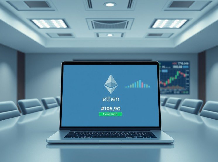Bitmine Withdraws $14.6M in ETH from BitGo, On-Chain Data Shows Continued Accumulation