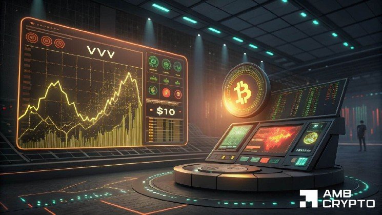 Why Venice Token’s 11% price drop could push VVV toward $10