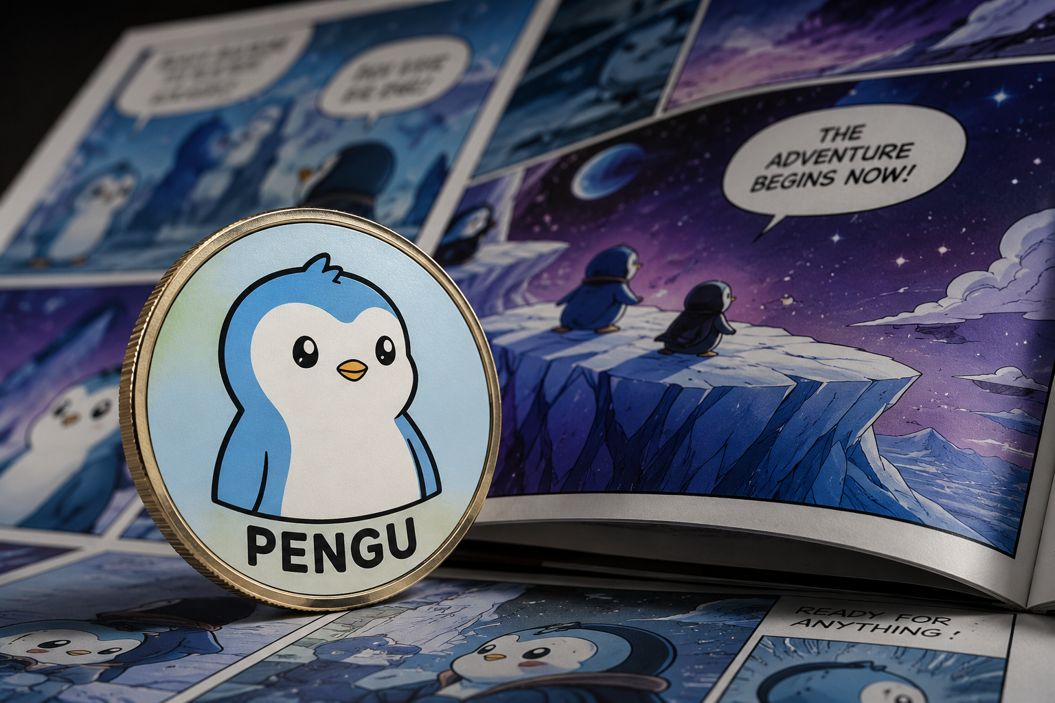 PENGU price struggles after comic debut: why are traders selling?