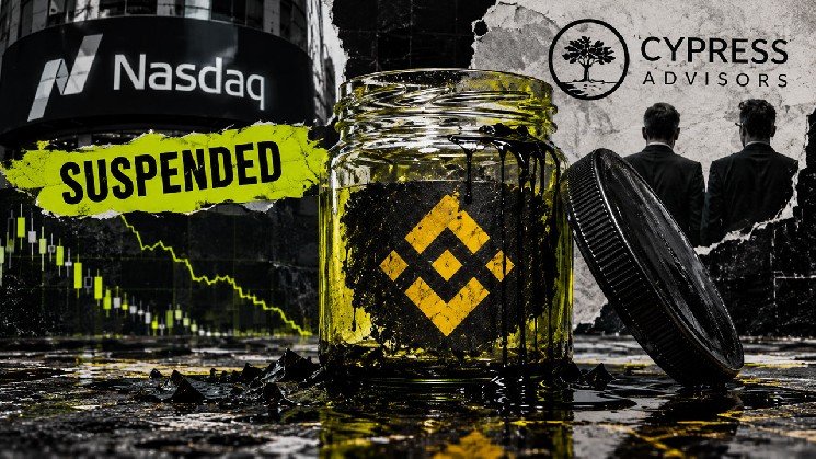 BNB treasury company dumps its crypto manager after Nasdaq suspends its stock, leaving no one in charge of its treasury