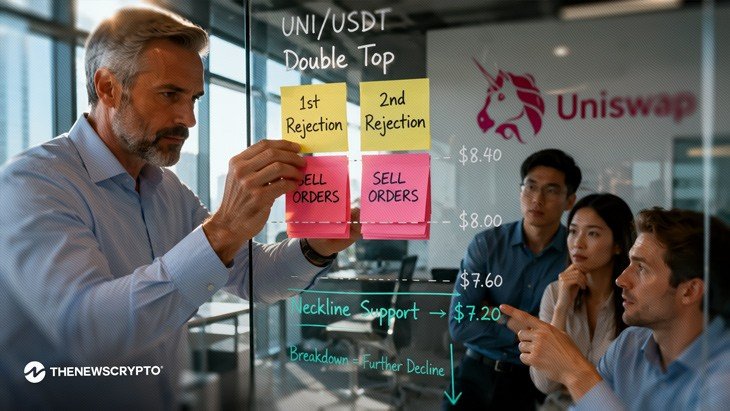 Uniswap (UNI) Hits Double-Top Resistance: Can Bulls Force a Breakout as Momentum Slows?
