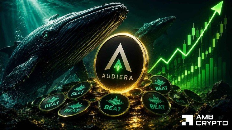 Audiera jumps 17% as whales buy $25M BEAT – Next target is…