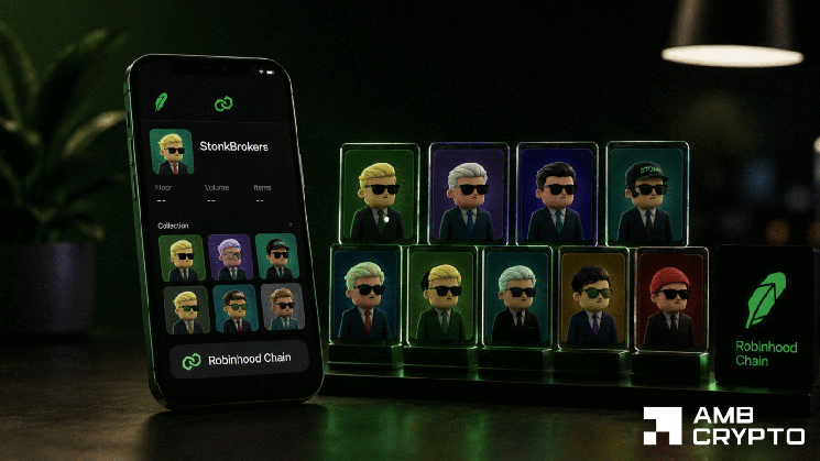 StonkBrokers NFT on Robinhood hits $12.6K in 2 weeks: Can momentum hold?