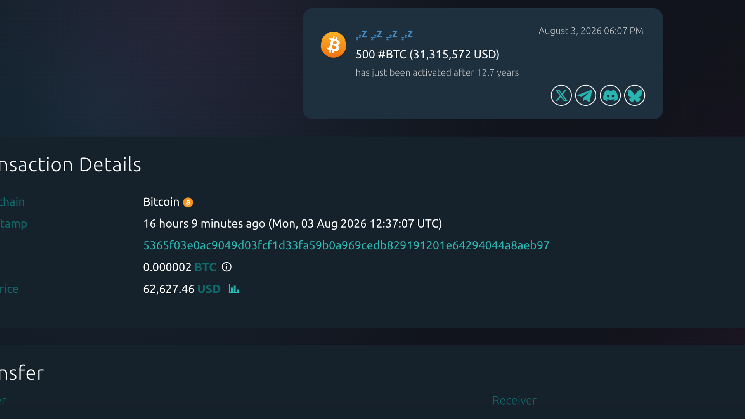 A bitcoin wallet dormant since 2013 moved $31 million, and it's not the only one