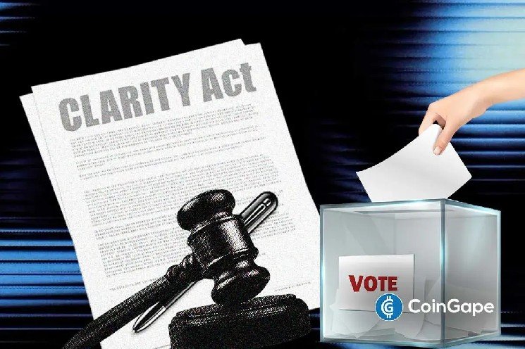 Breaking: CLARITY Act Senate Vote This Week Could Fail As Democrats Remain Hostile