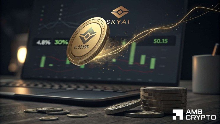 SKYAI explodes 30% as longs pile on – Bulls set $0.15 as the new target