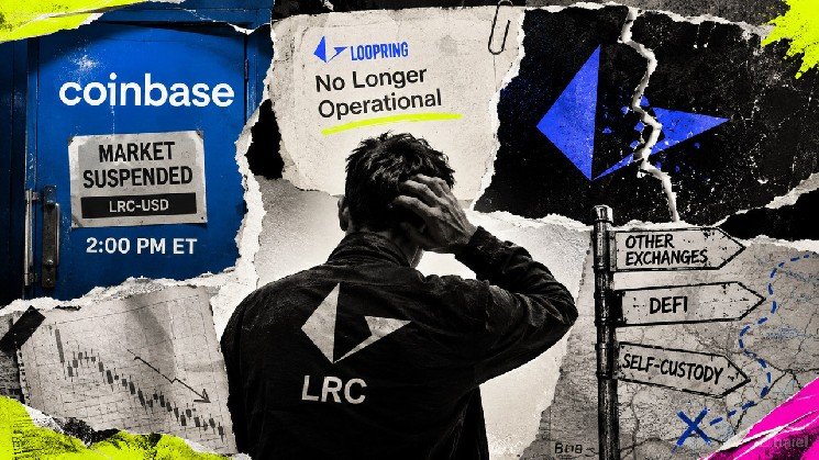 Coinbase is pulling Loopring trading today, and finding a safe place to sell LRC tokens is getting complicated