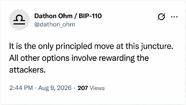 BIP-110 Backers Plot Minority Chain's PoW Reset to 'Fire' Bitcoin Miners
