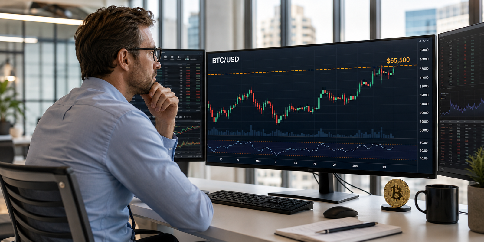 Why is Bitcoin stuck near $65,000 despite stronger ETF inflows?