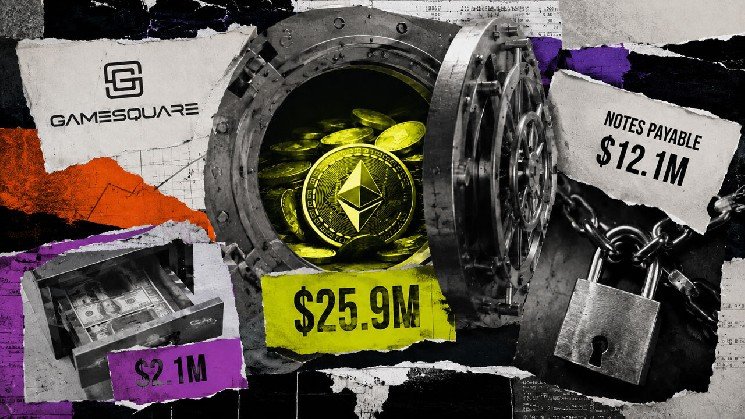 Gaming firm GameSquare boasts a $26M Ethereum fortune, but quiet debt fine print leaves just $2.1M in real cash