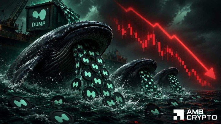 Hyperliquid – HYPE holds near $57 as whale unloads 1.95M tokens