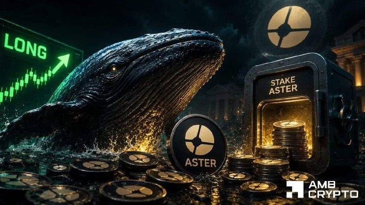 ASTER whale places $4.3M bet, $2.4M staking gamble — What does it mean?
