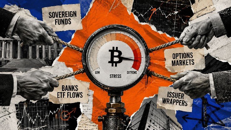 Bitcoin’s $16.3 billion Wall Street stress test splits into four positional patterns
