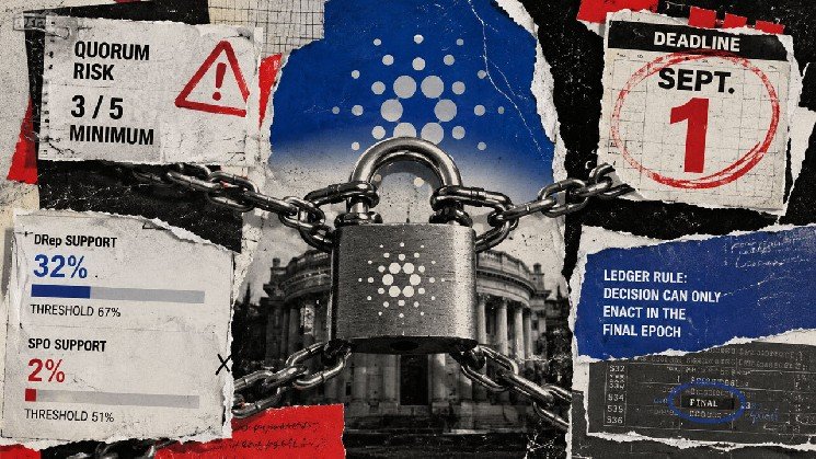 Cardano has two weeks to avoid a governance freeze as 4 committee seats expire