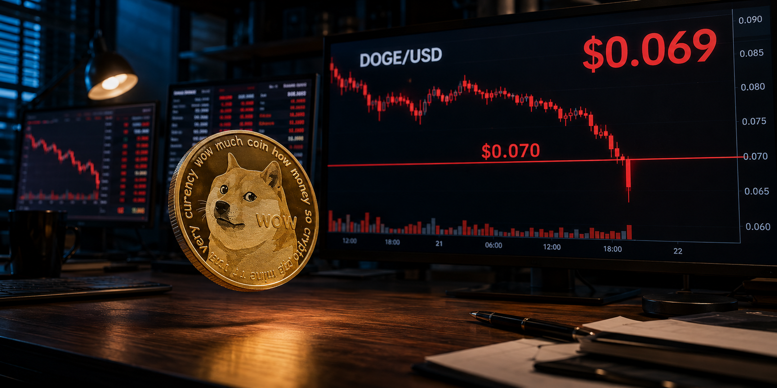 Dogecoin looks weak below $0.07, yet one signal hints the selloff is fading