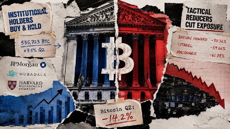 Bitcoin’s Q2 selloff split Wall Street as banks bought, hedge funds cut and sovereigns held