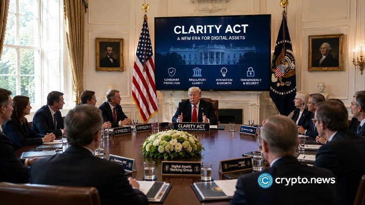 Trump calls for ‘fair’ CLARITY Act at White House event
