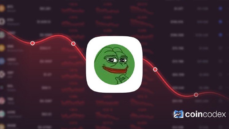 Pepe Coin Gained 5.48% in Last Month and is Predicted to Drop to $ 0.000002 By Aug 25, 2026