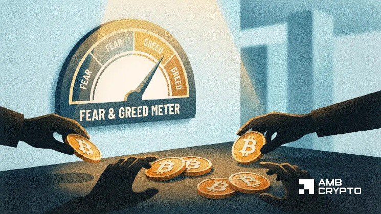 Crypto market sentiment hits ‘greed’ levels: Is another October-style crash coming?