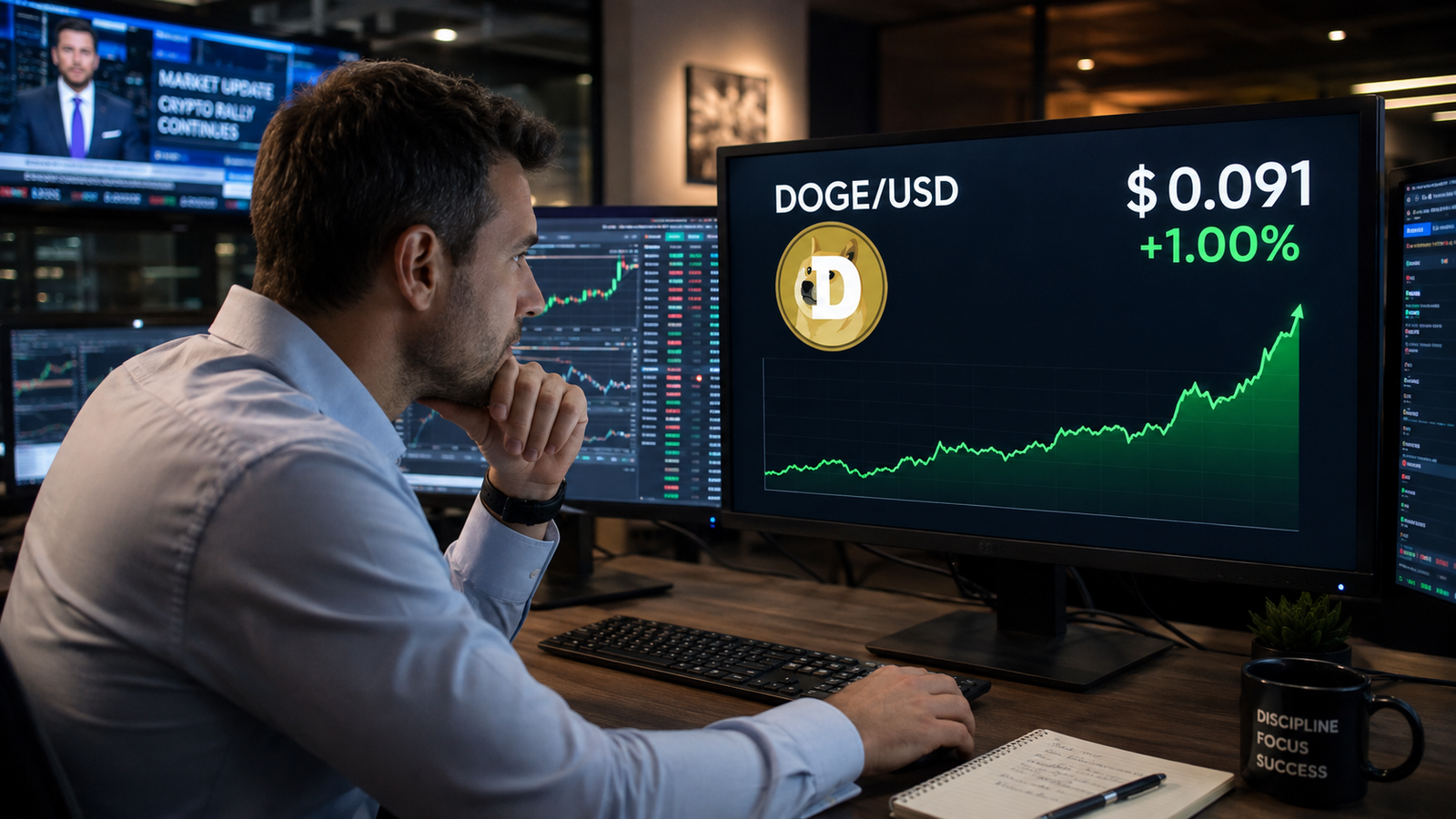 Is Dogecoin’s 34% rally just getting started, or is a pullback next?