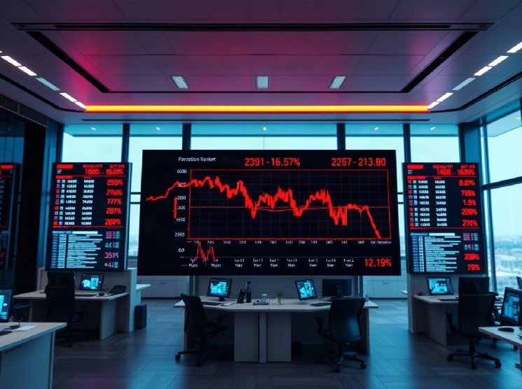 Crypto-Related Stocks Slide as U.S. Markets Open Lower