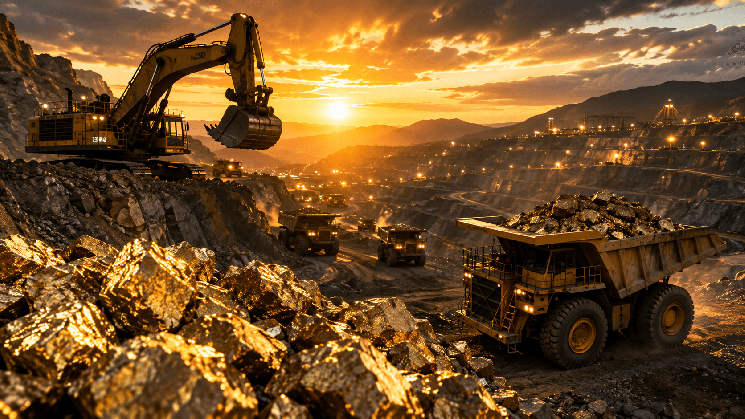 Gold Mining Stocks Rally 43%, Beating Chip Stocks’ Best 2026 Month