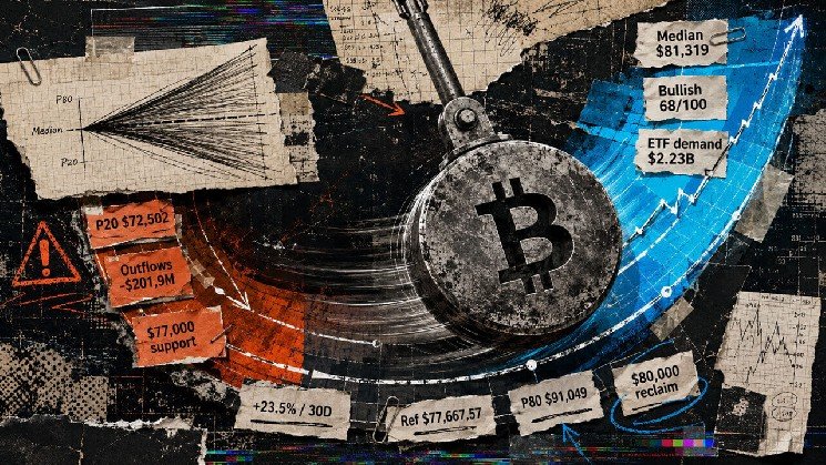 Bitcoin gains 24% as CryptoSlate price prediction model maps a volatile September