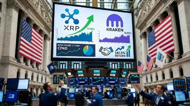 Ripple Takes Top Spot Over Kraken in NYSE-Traded C1 Fund Portfolio