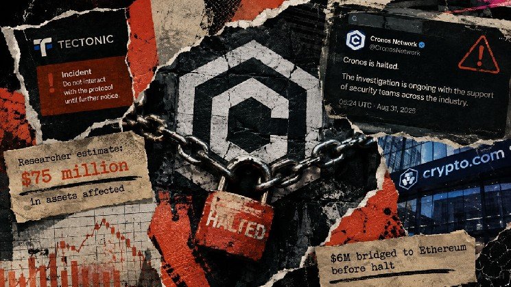 Cronos validators erase transaction history to contain massive $75 million lending protocol exploit