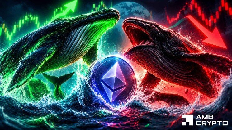 Ethereum whale returns with a $44M bet: ETH’s $2.5K resistance still holds