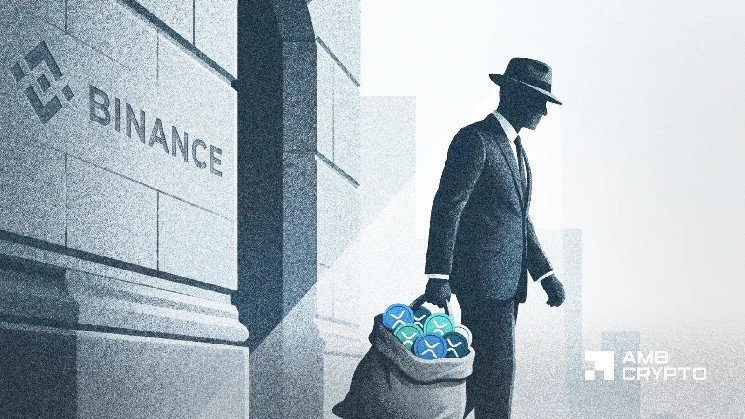 500M XRP leaves Binance since November 2025 – But sell pressure keeps price down