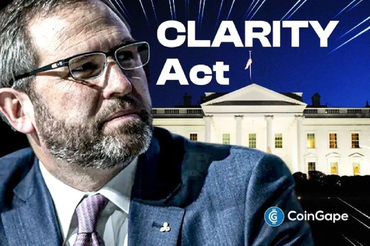 “Let’s Finish the Job,” Ripple CEO Brad Garlinghouse Says as CLARITY Act Senate Vote Nears