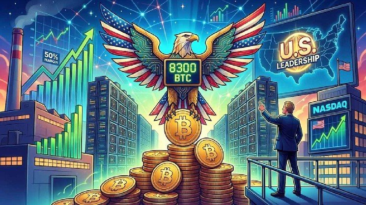 Eric Trump Eyes U.S. Bitcoin Supremacy as American Bitcoin Builds 8,300-BTC War Chest