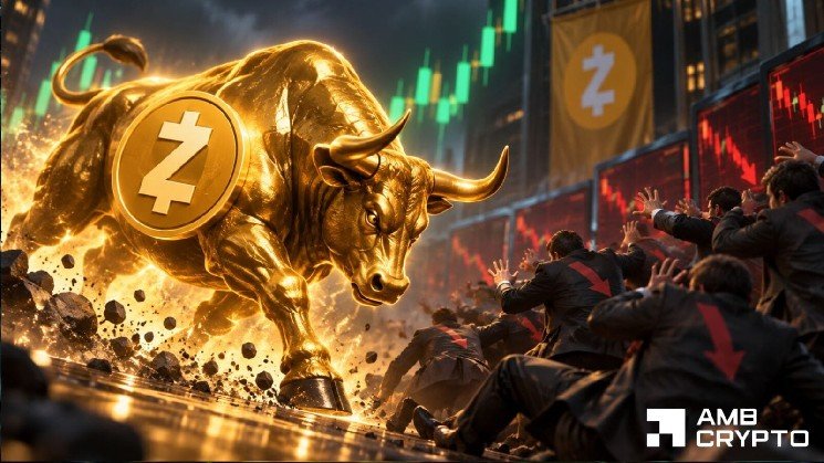 Zcash shorts hit 72% as ZEC price holds above $1,100 – What’s next?