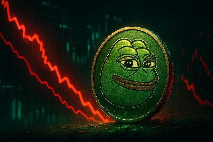 Pepe memecoin torn between Greed sentiment and falling market cap