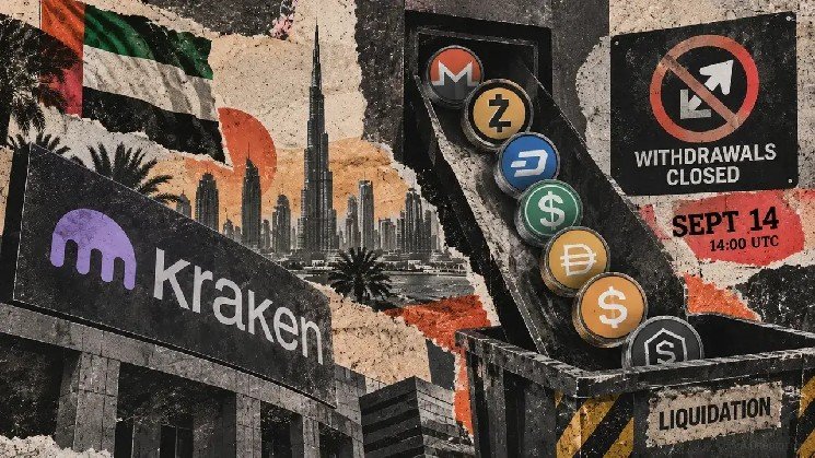 Seven assets enter Kraken liquidation window after withdrawals close Monday